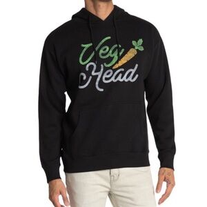 Anderson Brothers Men’s Black Veg Head Hoodie Sweatshirt XL